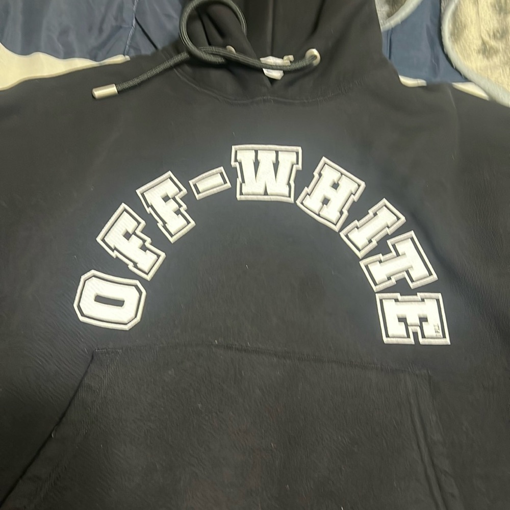 Off white oversized hoodie size medium